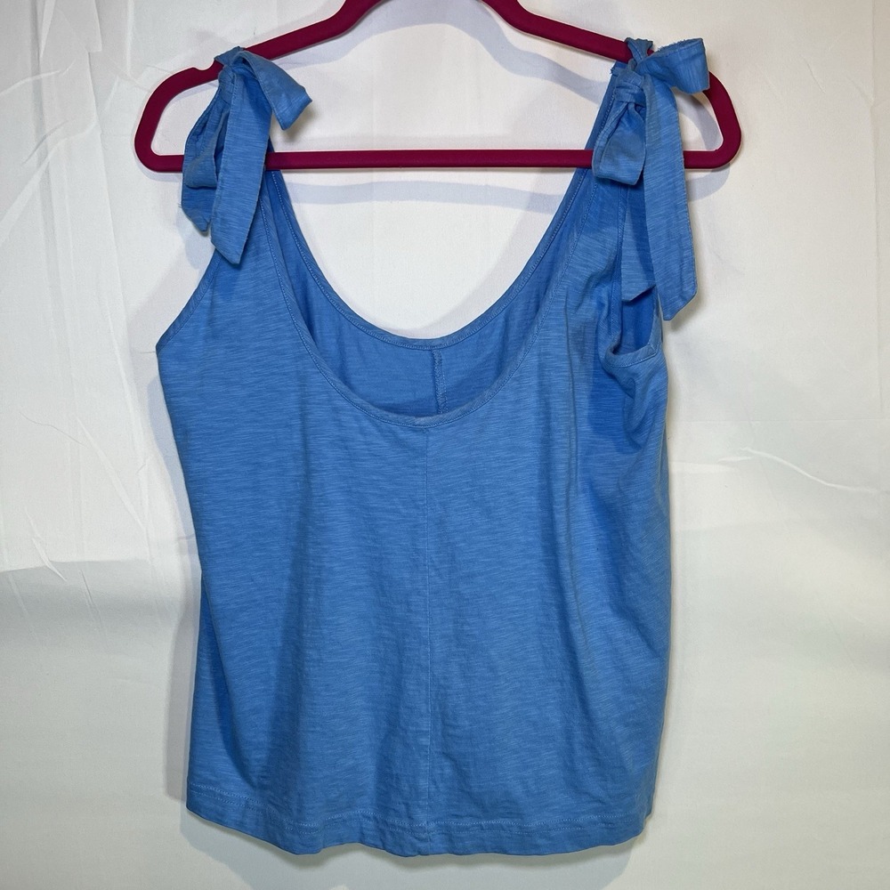 Southern Tide Women's Kaylen Set Sail Tank Top Small  Blue Bow Tie Straps‎ S